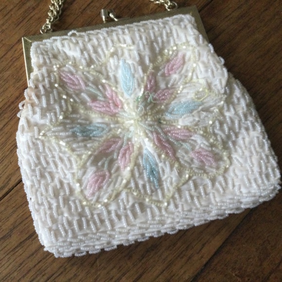 Vintage 20’s era LA Regale handmade beaded purse made in Hong Kong - Picture 4 of 14